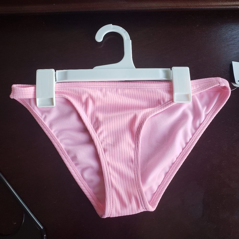 Pink Lined Swimuit Bottoms